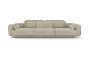 TWIN. 325 cm / beige corduroy // flere varianter (online lagersalg)