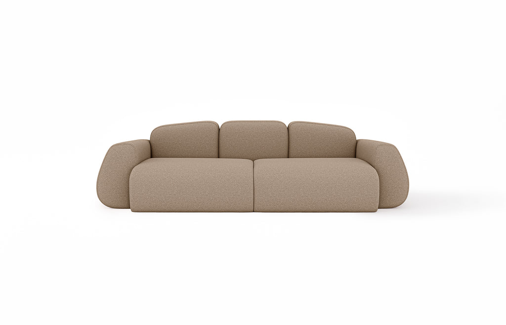 MAGMA. 250 cm / beige bouclé (online lagersalg)