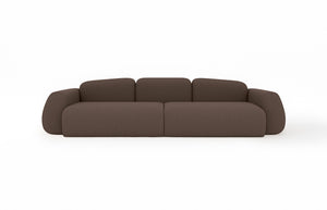 MAGMA. 300 cm / brown bouclé (online lagersalg)