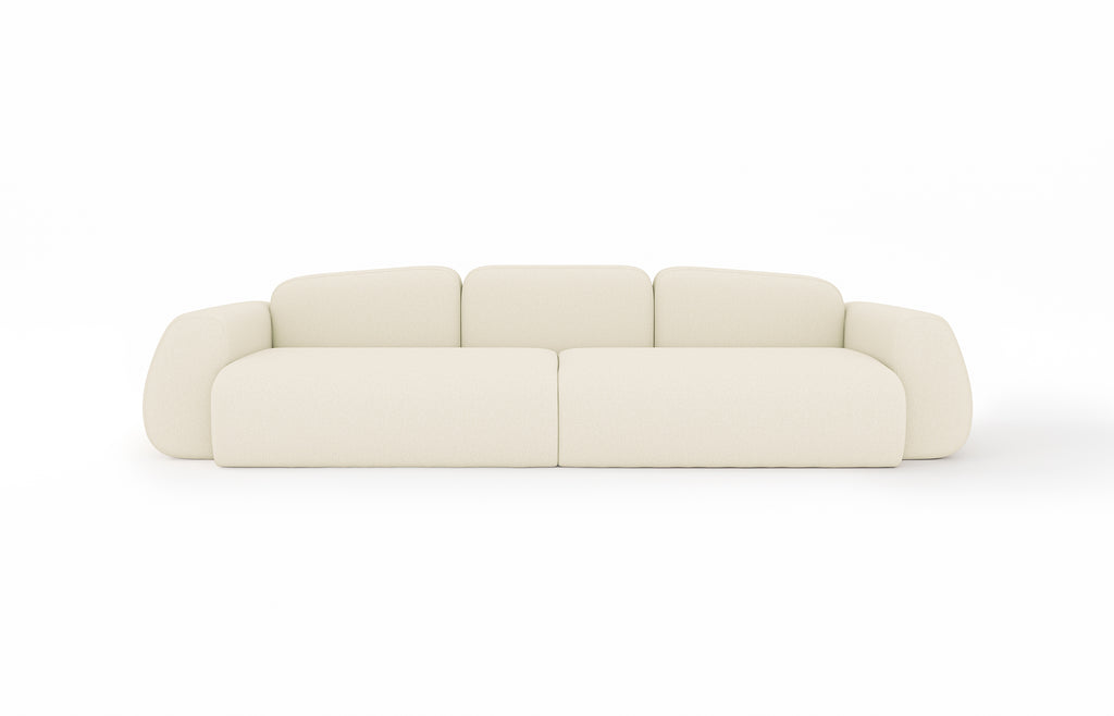MAGMA. 300 cm / light sand bouclé (online lagersalg)