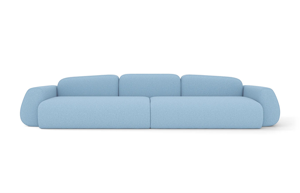 MAGMA. 350 cm / light blue bouclé (online lagersalg)