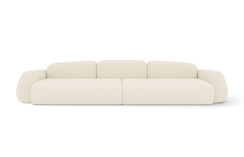 MAGMA. 350 cm / light sand bouclé (online lagersalg)
