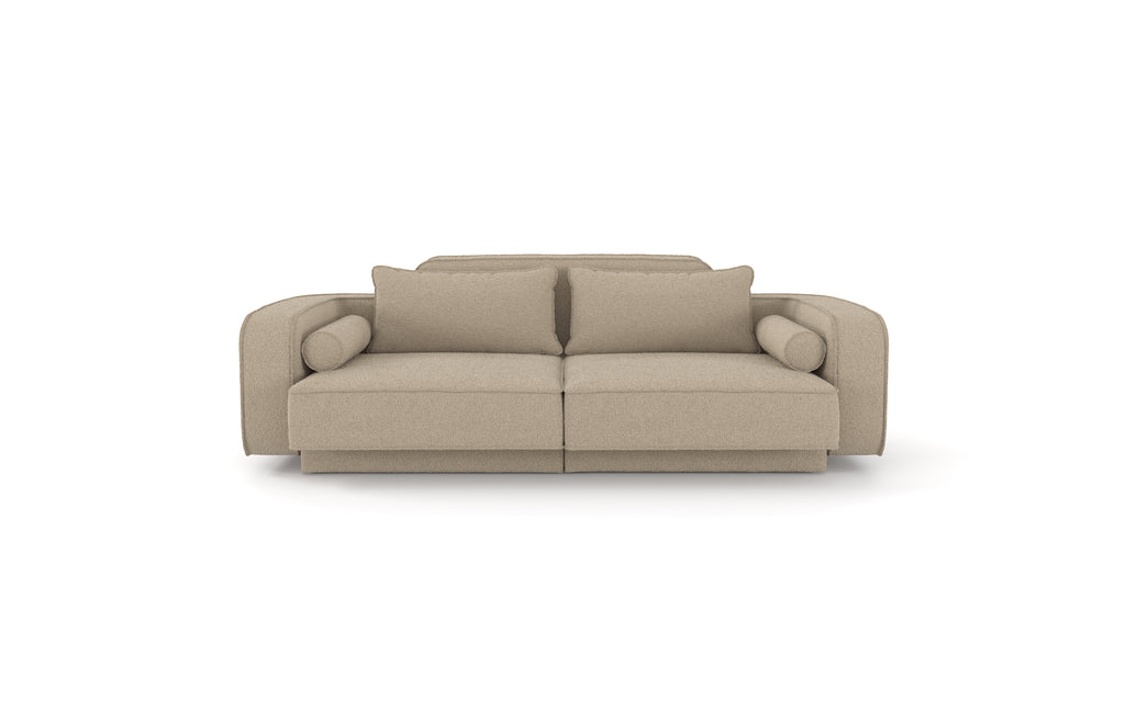 TWIN. 230 cm / beige bouclé  // flere varianter (online lagersalg)