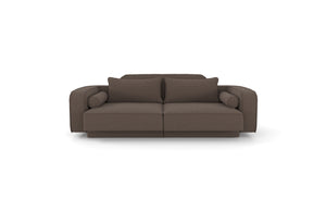 TWIN. 230 cm / brown bouclé // flere varianter (online lagersalg)