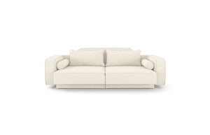 TWIN. 230 cm / light sand bouclé // flere varianter (online lagersalg)