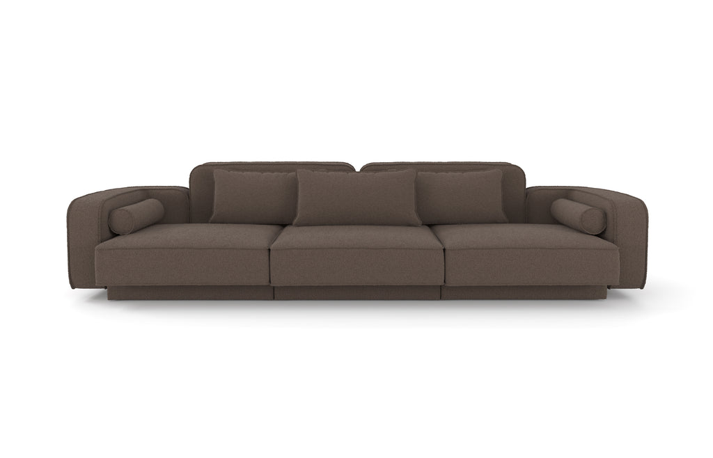 TWIN. 325 cm / brown bouclé // flere varianter (online lagersalg)