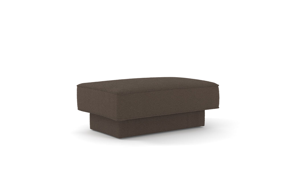 TWIN. PUF / brown bouclé (online lagersalg)