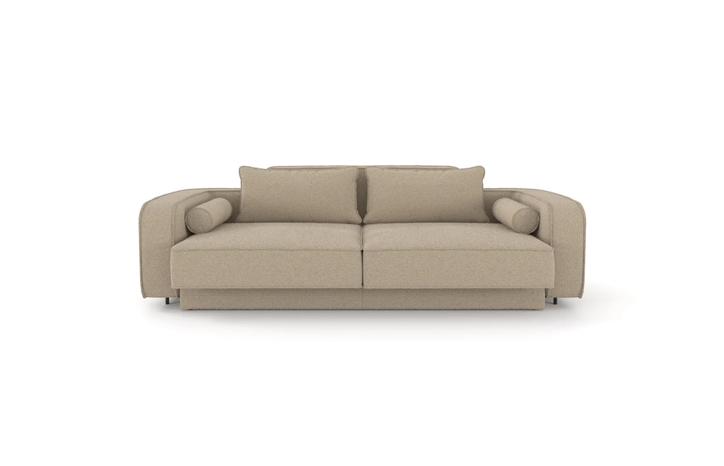 TWIN. SOFABED / beige bouclé (online lagersalg)