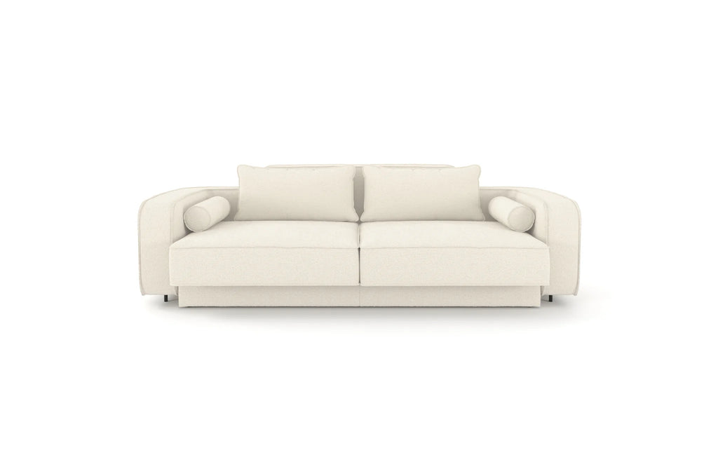 TWIN. SOFABED / light sand bouclé (online lagersalg)