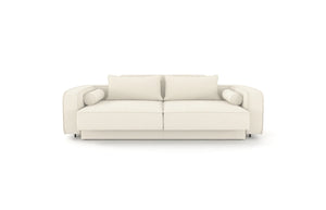 TWIN. SOFABED / light sand bouclé (online lagersalg)