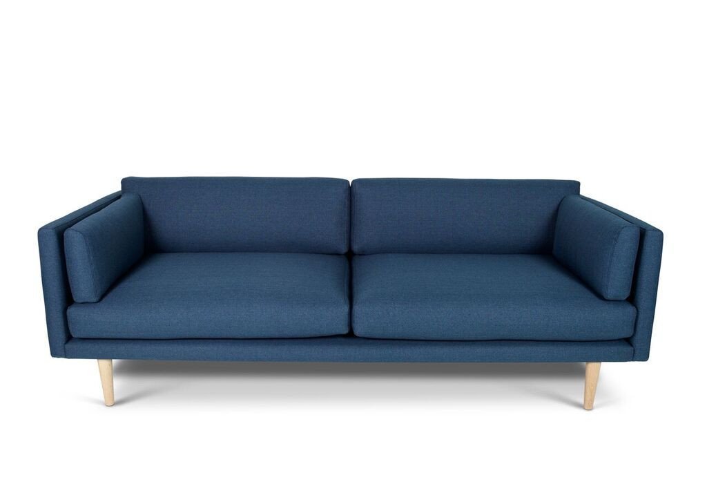 a sofa formel a blå klassisk sofa